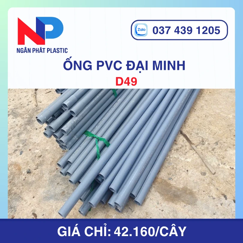 Ống Nhựa PVC 49 Đại Minh